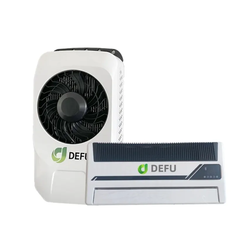 مكيفات هواء لوقوف السيارات على السطح من النحاس مثبتة على الحائط 12 فولت 24 فولت لشاحنة فان موتوهوم