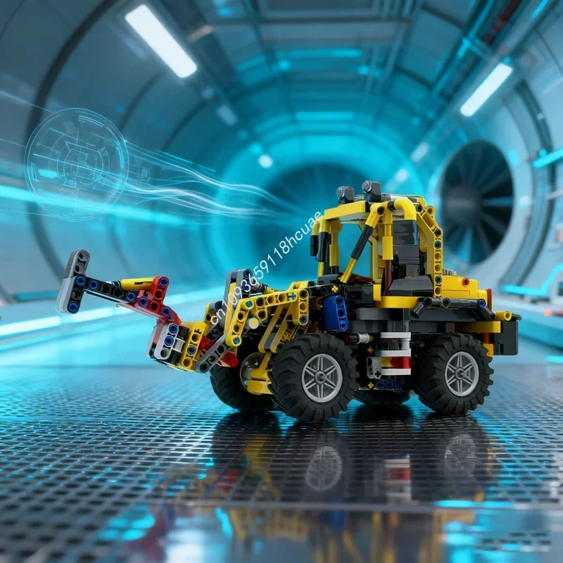 

567pcs MOC Compact Wheel Loader Technical Model Building Festivals Gift Blocks Toys Construction Assemble DIY Education