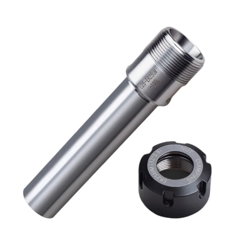 ER تمديد قضيب C10 C12 C16 C20 ER11 ER16 ER20 كوليت تشاك CNC طحن إطالة أداة الناقل