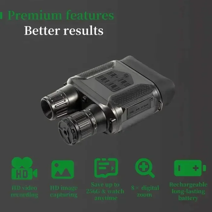Prismáticos visión nocturna NV400PRO – Digital infrarrojo para caza - imagen 3