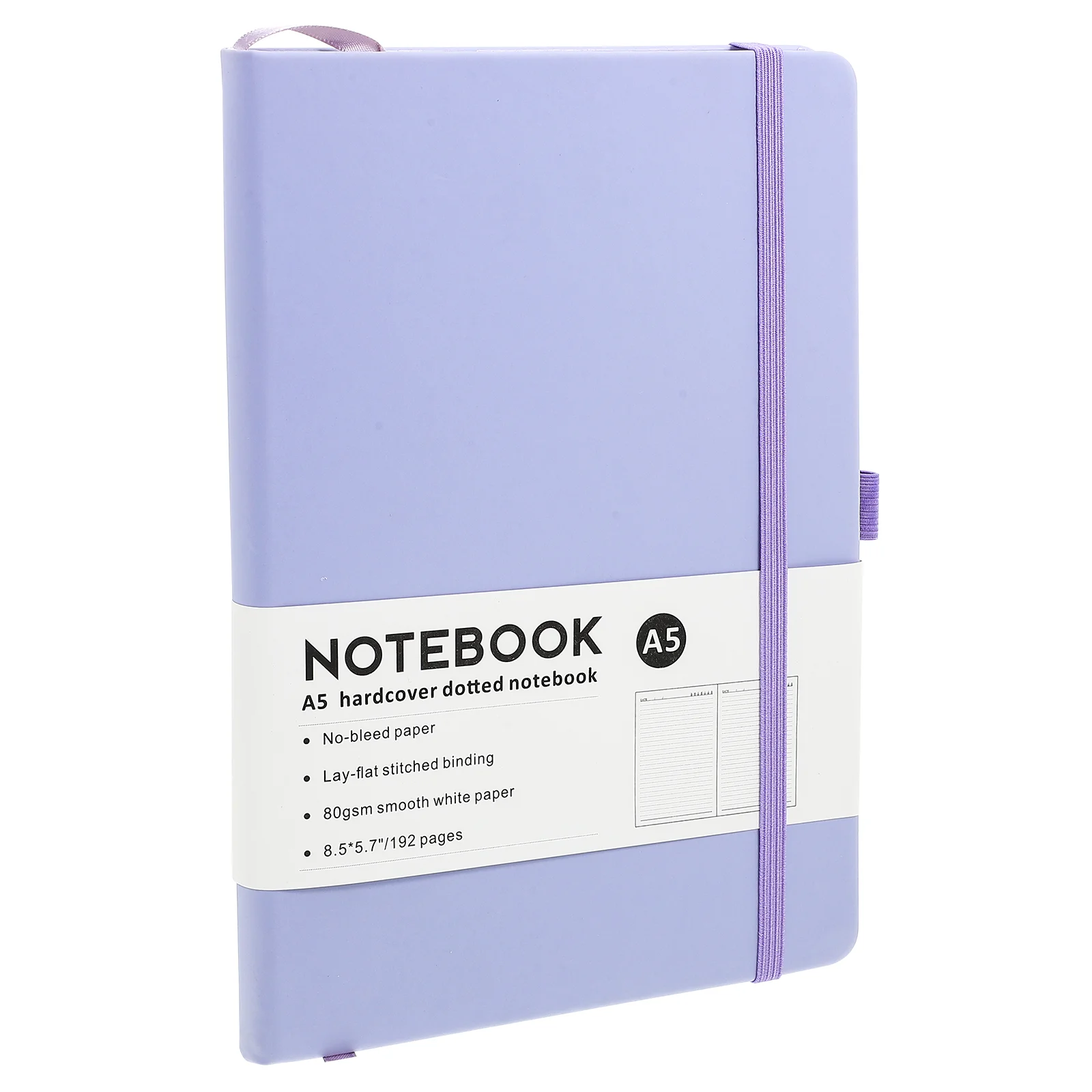 Student Diary Notepads Business Small Violet Faux Pu Writing Travel Notebooks