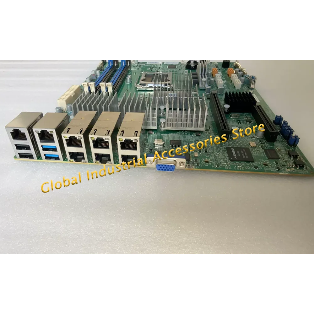 X10SLH-N6-ST031 Server Motherboard, ATX, C226, DDR3, 1600 MHz 8G *4
