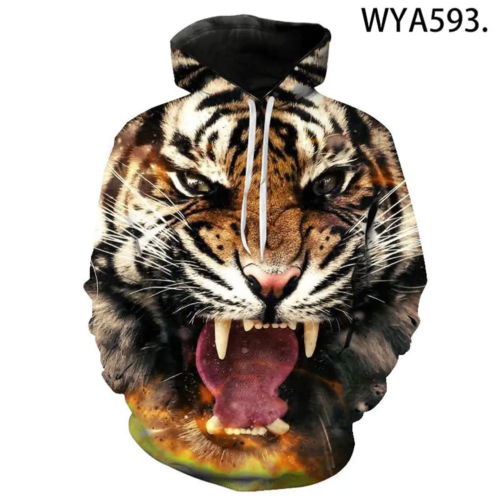 2023 New Love Boar Hunting 3D Print Men's Animals Oversized Hooded Sweatshirt Sweatshirt Unisex Street Casual Activewear