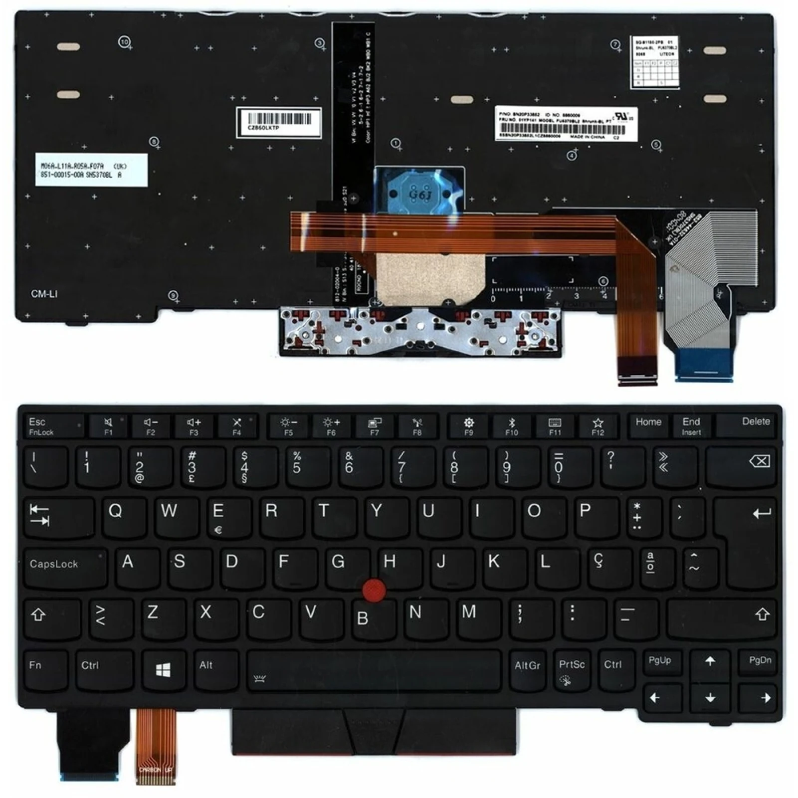 

For Lenovo Thinkpad T470 / T480 Italian Version Laptop Keyboard