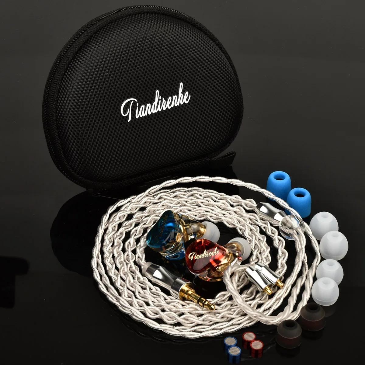 Tiandirenhe TD02 MMCX Solid resin HiFi Bass Earbud star's sport