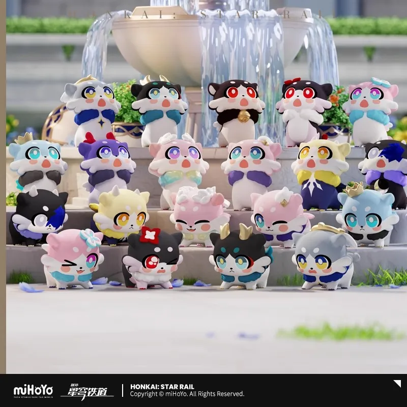 

Official Honkai: Star Rail Woof Woof Series Chimera Mini Figurine Adorable Decorative Item Cosplay Game Merchandise Gift