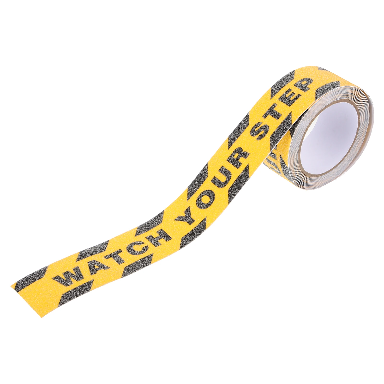 1 Roll Anti-Slip Floor Tape Sticky Warning Sticker for Wet Slippery Stairs Walkways Watch Your Step Tape Floor Warning Sign
