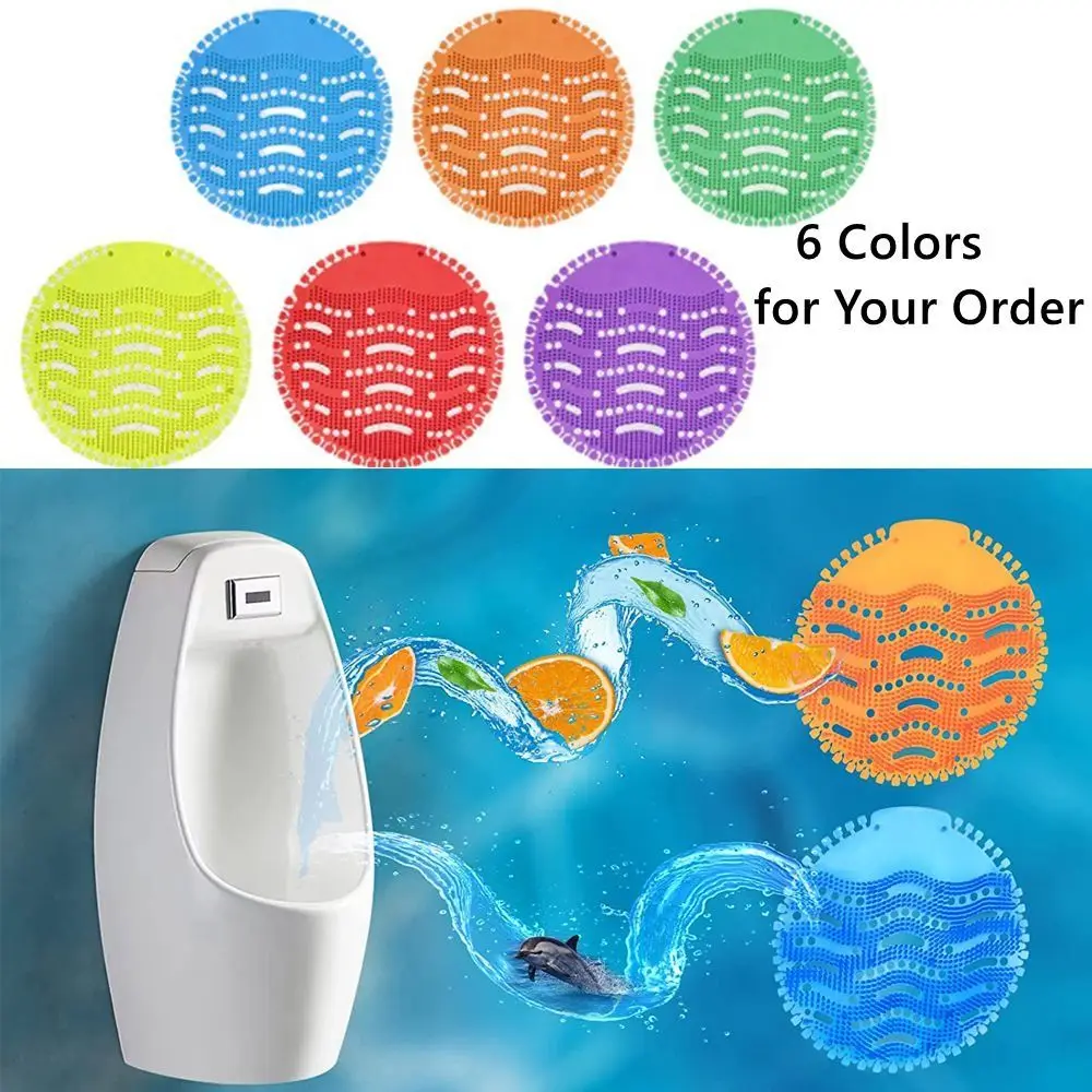 Fits Most for Toilet Bathroom Urinal Screens Deodorizer Urinal Mats Pads Deodorizer Anti Splash Urinal Mats Odor Freshener