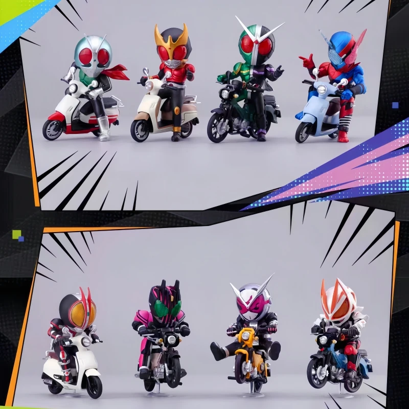 

Лидер продаж, оригинальная серия Kamen Rider Collaboration, сюрприз, слепая коробка, фигурка, украшение для рабочего стола, игрушки и коллекционные подарки