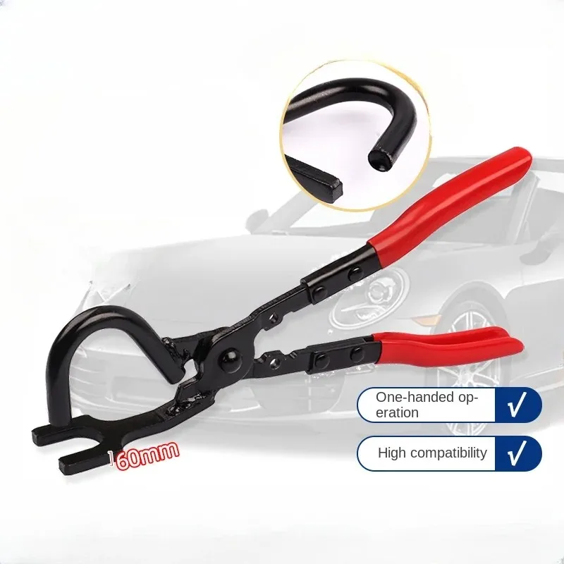 Universal Exhaust Hanger Removal Pliers Cars Trucks Car Exhaust Rubber Pad Plier Puller with Rubber Disassembly Install Tools