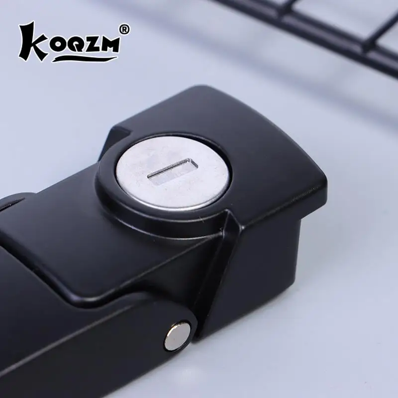 Dk604 Buckle Lock Stainless Steel Cabinet Latch Drawer Security Toggle Lock With Two Keys