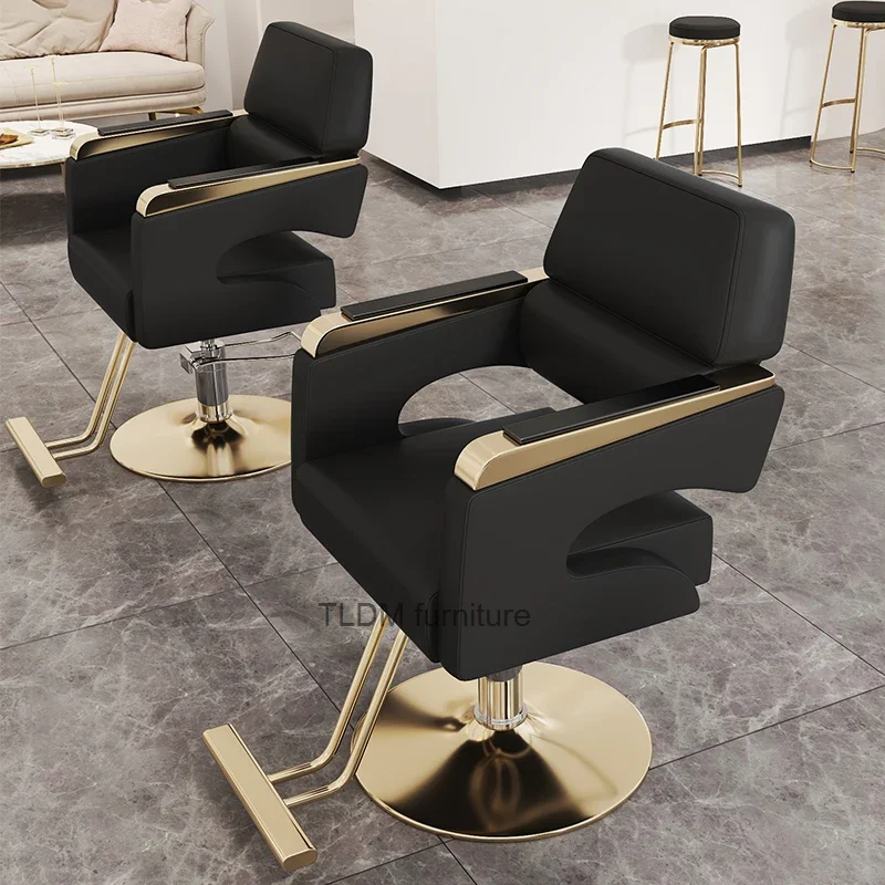 

Pedicure Hairdressing Facial Chair Barber Tattoo Salon Stylist Manicure Chair Hydraulic Spinning Taburete Commercial Furniture