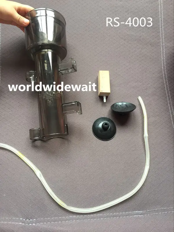 新しいミニ空気圧水族館海洋魚サンゴタンクプロテインスキマー