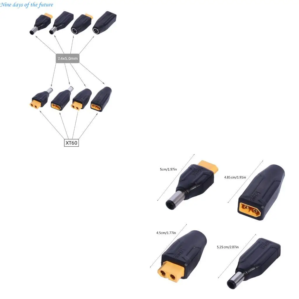 

Конвертер зарядки XT60 7450 Connector DC7.4x5,0 мм 7450 разъем быстрого зарядки E65A
