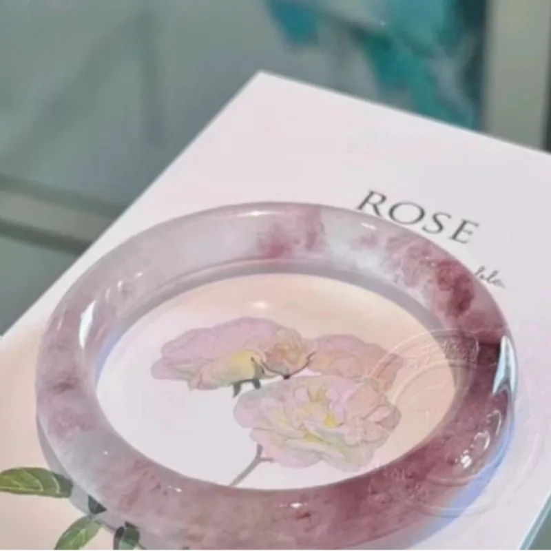 

Natural High-ice Pink Girl Bracelet, Fashionable Versatile and Popular Jewelry