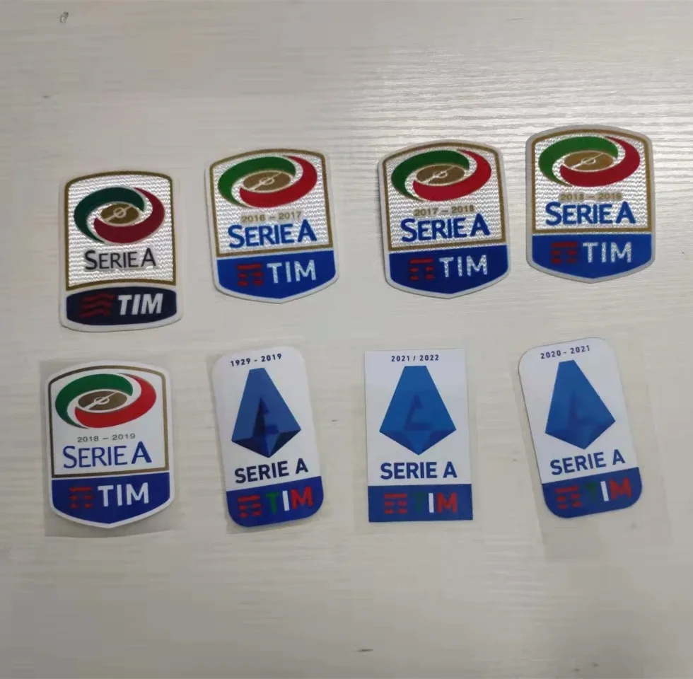 Serie a 2016-23 2024-25 season soccer patches badges