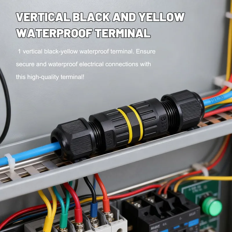 2/3/4Pin Waterproof Electrical Cable Connector Electric Junction Box Wire Quick Connection Box For LED Light Adapter Terminals