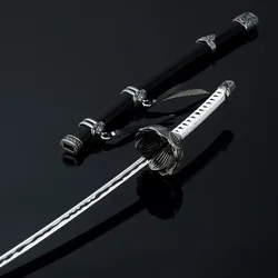 26cm Anime Mortal Blade Kusabimaru Katana Set Game Peripheral Samurai Metal Model Ornament Sword Weapon Crafts Collection Toys
