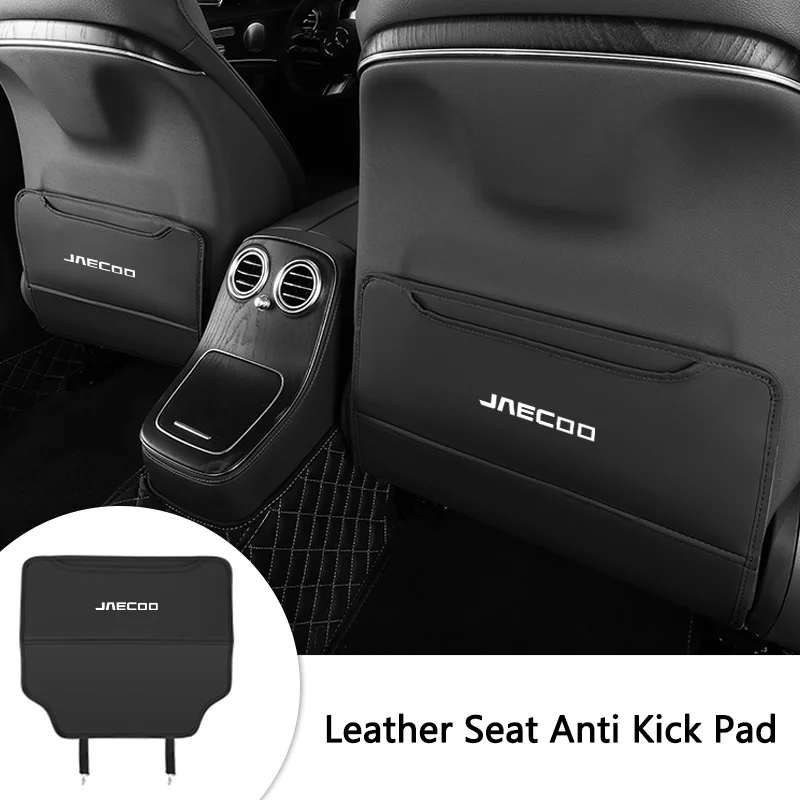 Protetor de Encosto de Banco de Carro com Bolsa de Armazenamento Anti-chutes Acessórios Automotivos para Chery Jaecoo J2 J5 J6 J7 J8 2023 2024 2025 Omoda E5
