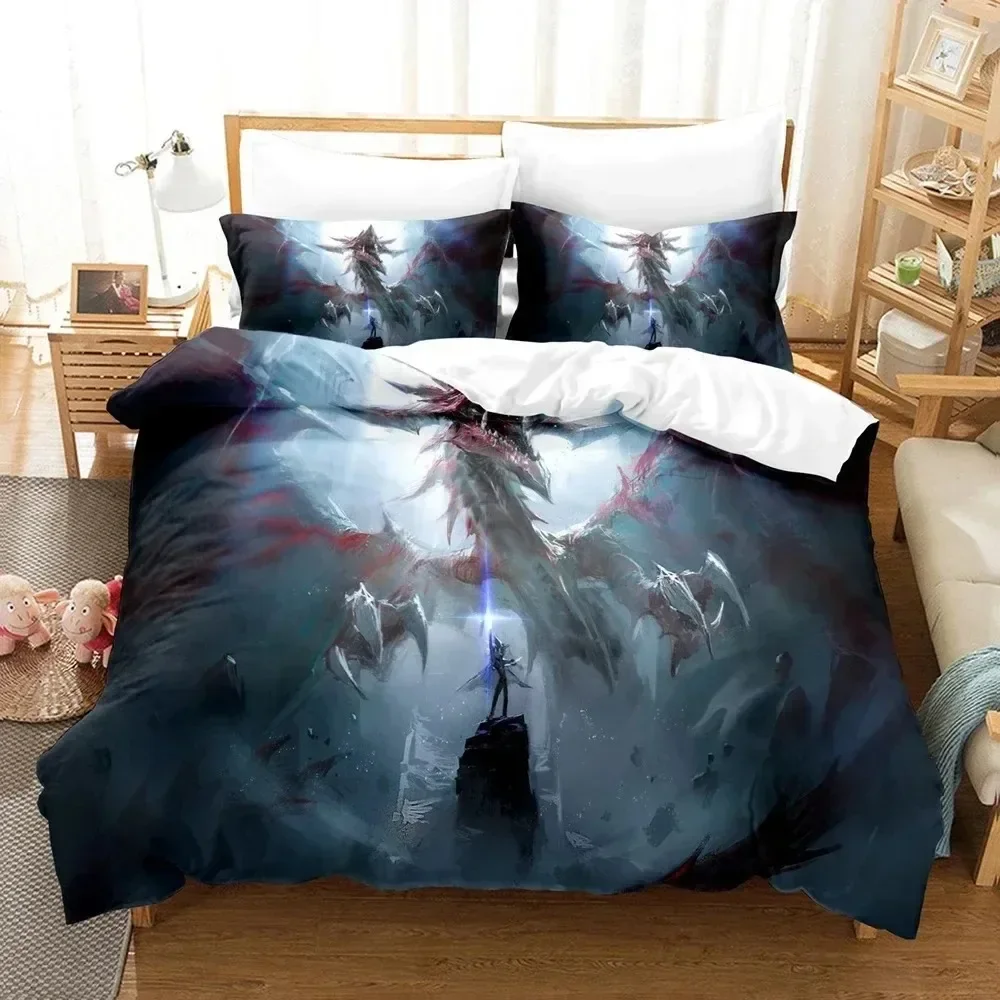 

3D The Yu Gi Oh 3D NEW Duvet Cover Pillowcase Bedding Set Adult Boy Girl Bedroom Decoration Children Single Double Large