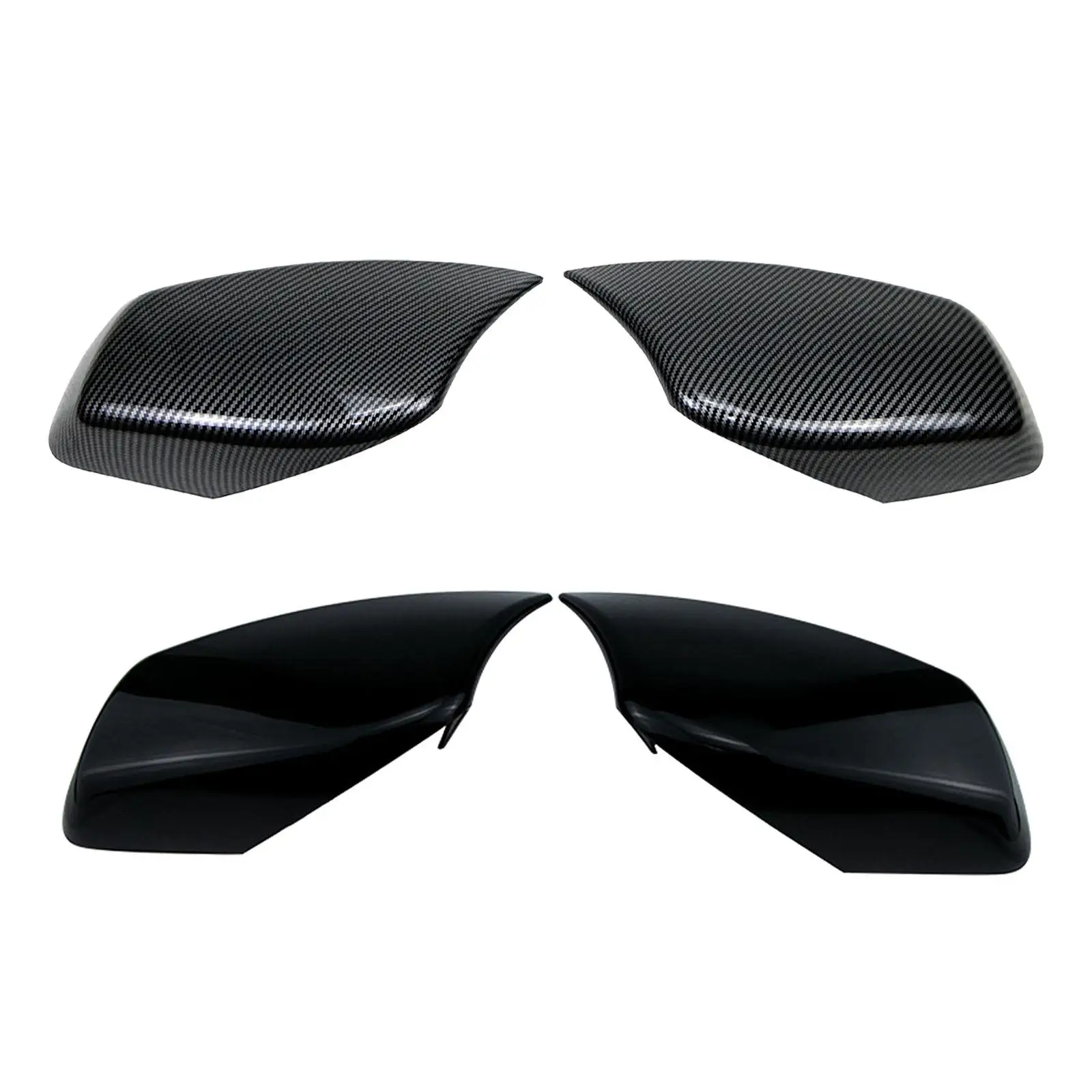 Side Mirror Covers Caps Door Wing Mirror Cover Cap for BMW 5 Series