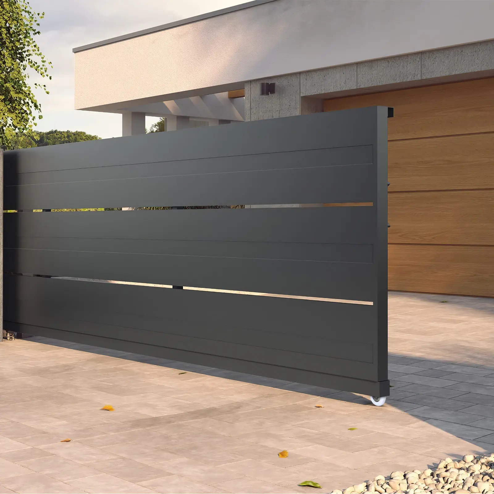 

Ролики для гаражных ворот из нейлона с тремя подшипниками, бесшумные, плавные, с металлическим стержнем, долговечные, для замены