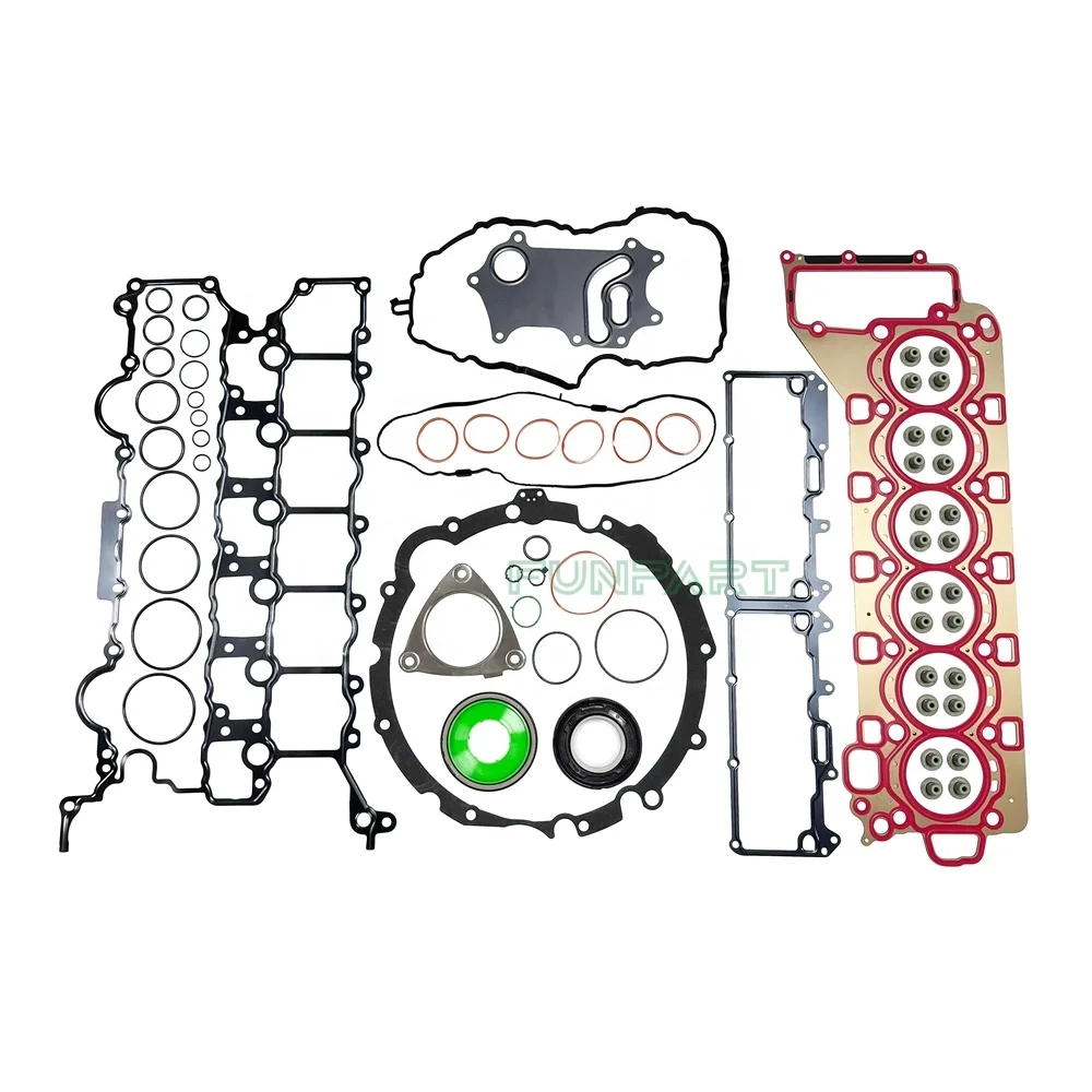 Engine Full Gasket Kit AJ814083 LR121241 Suitable for Land Rover Jaguar F-PACE 3.0 Gas olin e L6 Ga sol ine Car AJ20P6 PT306