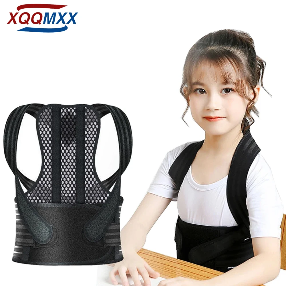 1Pcs Posture Corrector for Kids/ Teens, Updated Upper Back Posture Brace for Spinal Support to Improve Slouch, Prevent Humpback