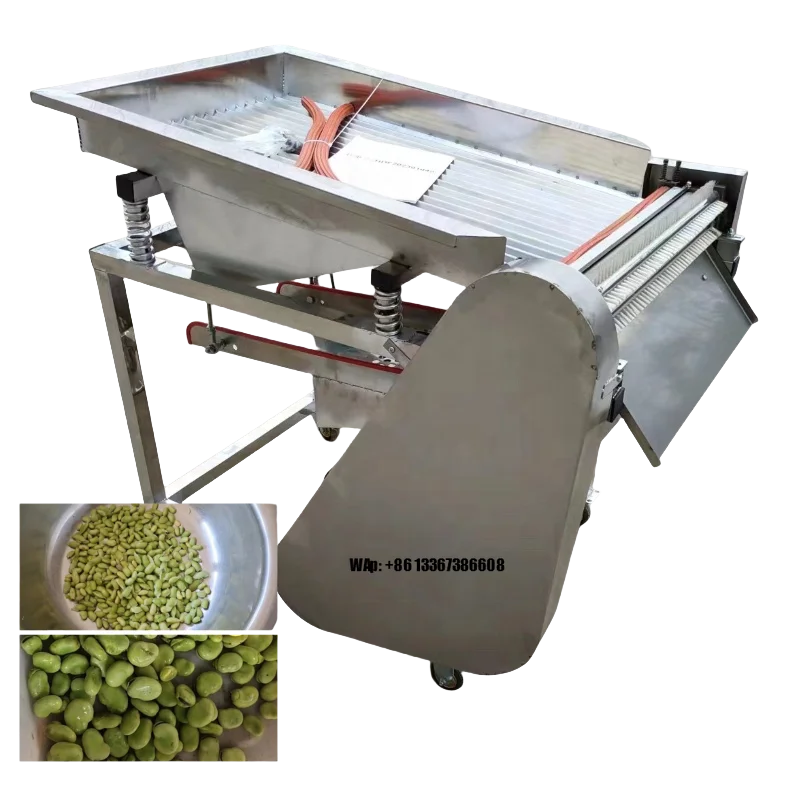 

Automatic Green Bean Shell Removing Machine Fava Bean Peeler Bean Peeler Green Peas Shelling Machine