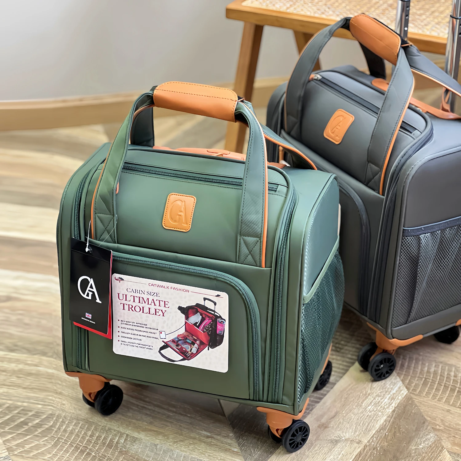 16-inch suitcase Small trolley case Free check-in boarding case Ultra light suitcase Oxford cloth suitcase