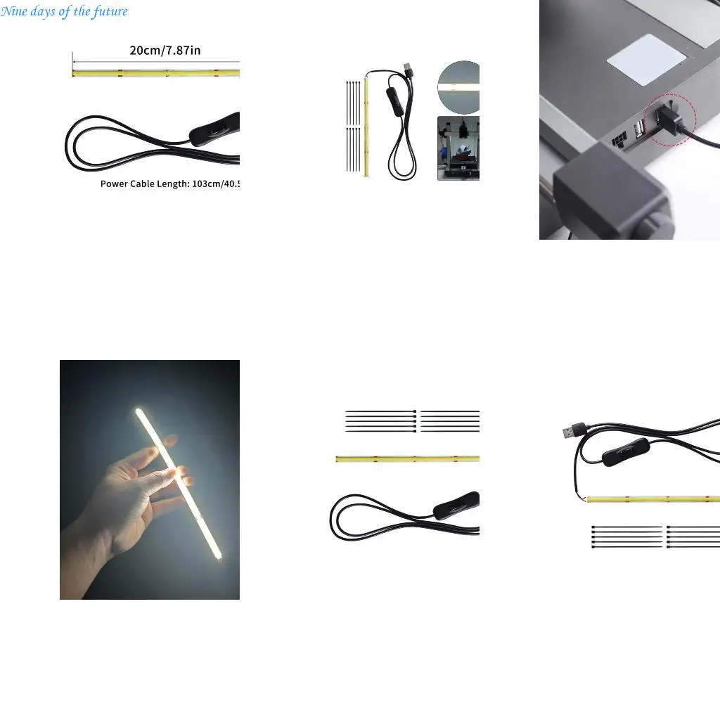 Printer Led Lighting For 3D Printer USB LED Light Easy Installation 20CM E65A