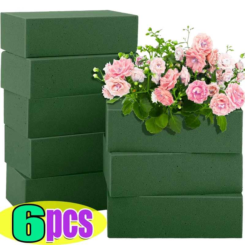 Floral Foam Oasis - Blocos de espuma floral quadrados, cortáveis,