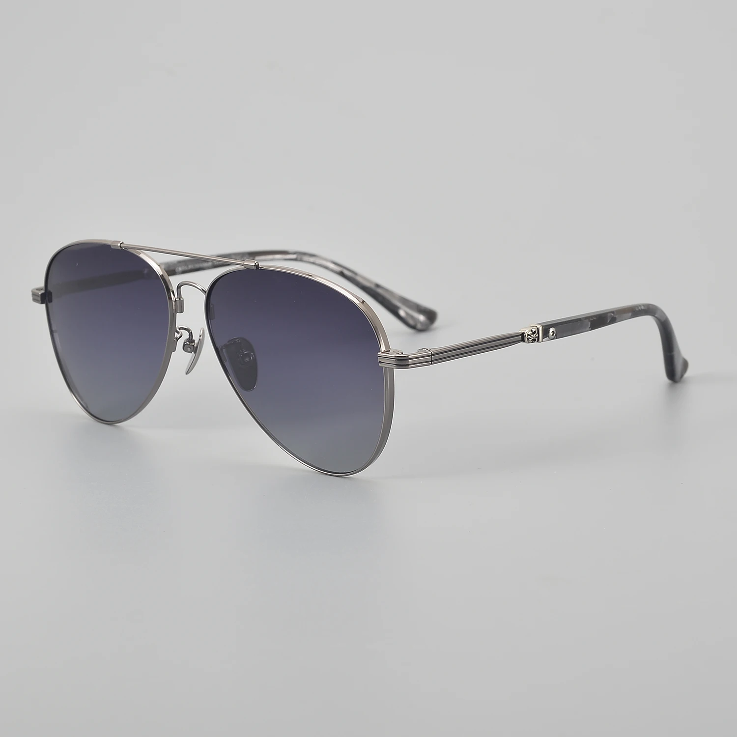 

High Quality Sunglasses Men Pilot Alloy Black Retro Designer Luxury Brand Outdoor Travel Party UV400 Women Fashion SUN GLASSES