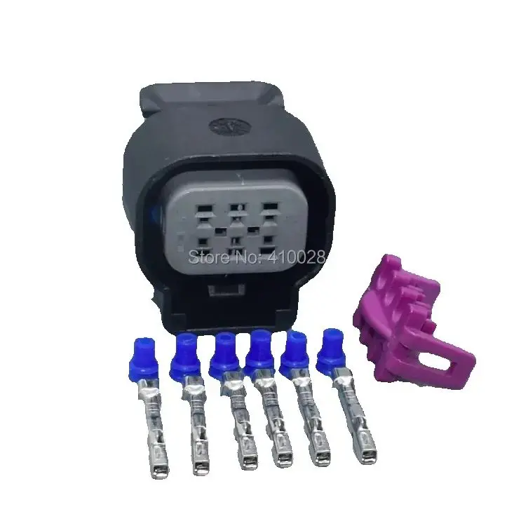 worldgolden 6 Pin 15355297 15418498 Automotive Waterproof Female Plug Throttle Motor Drive Connector Socket For BUICK