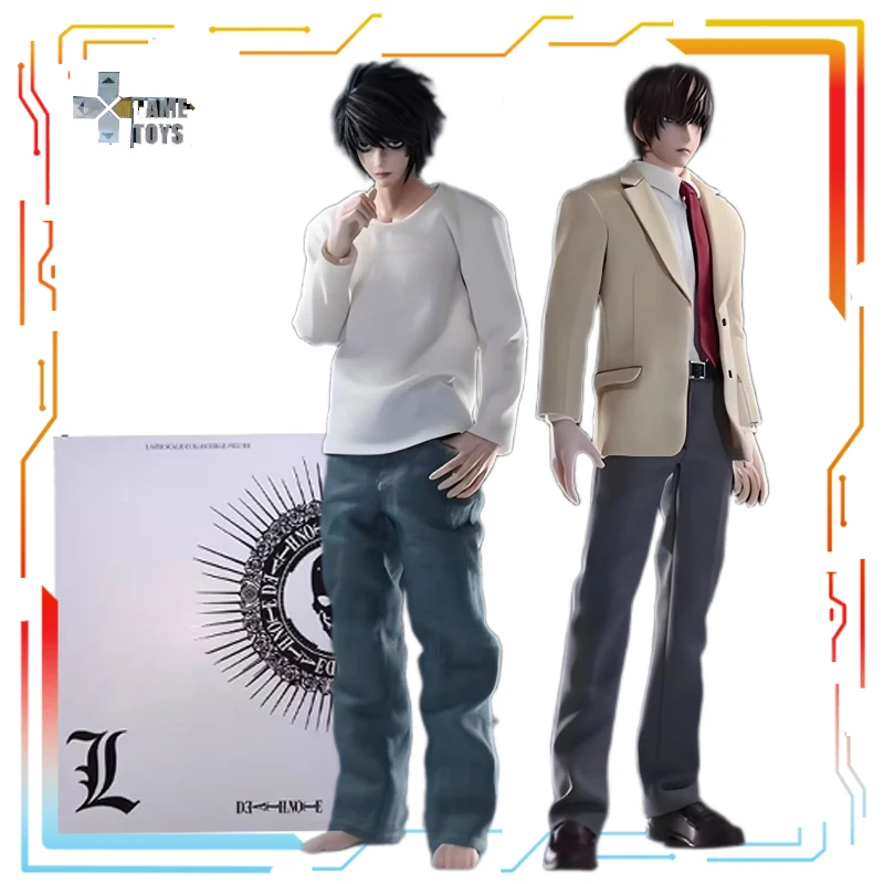 

GAMETOYS Original Death Note Series Detective L Anime Action Movable Figure Assembly Model Toy Collectible Model Gifts for Boys