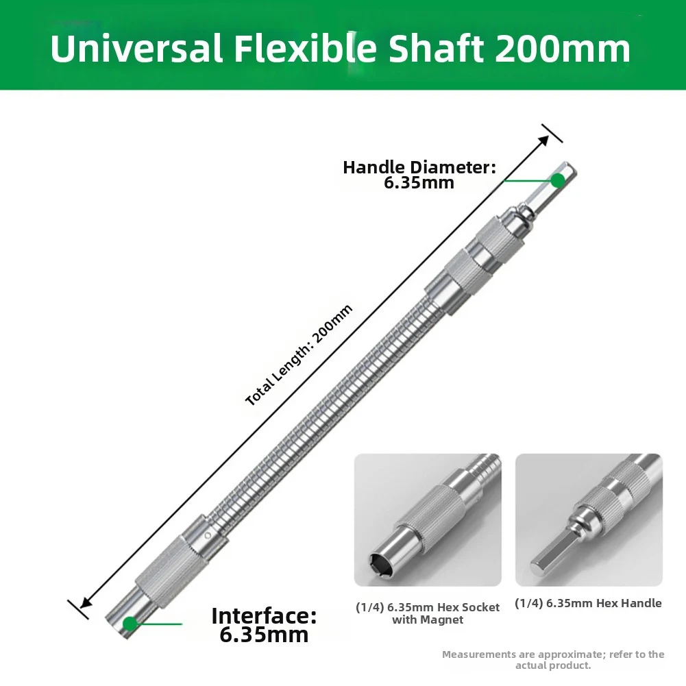 Electric Screwdriver Drill Bit Extension For DIY Home Repair 1 4 Shank Bits Holds Hex Shank Bits Portable Compact
