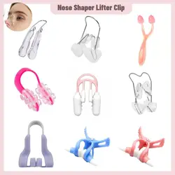 Nose Clip Nose Shaper Lifter Clip Skin Scraping Smooth Edge Tightening Portable Nose Shaper Nose Shaping Roller Massager Tools