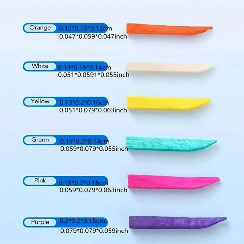 Kliny dentystyczne Kliny do szczelin międzyzębowych Drewniane Drewniane Narzędzia do rekonstrukcji dentystycznej Kompozyt interdentalny Jednorazowe materiały do leczenia jamy ustnej