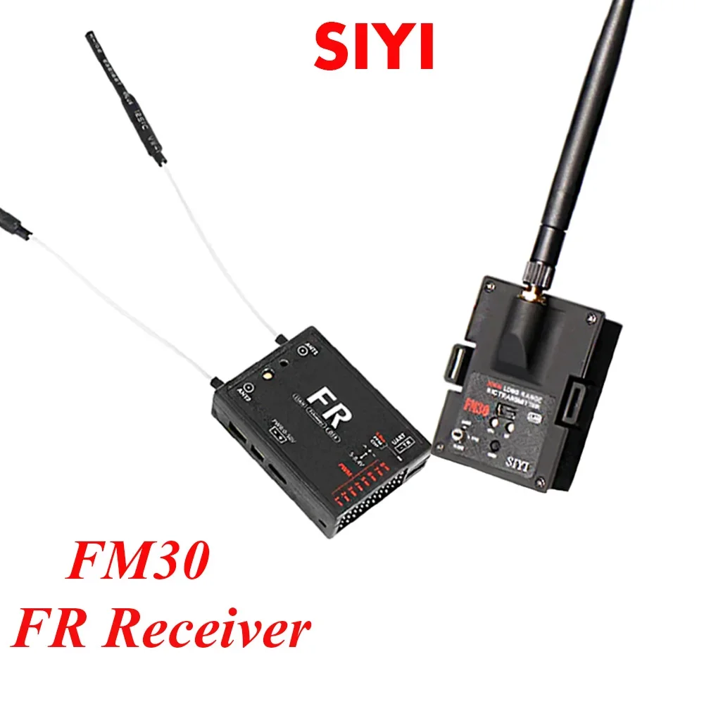 SIYI FM30 2.4GHZ 30-kilometrowy telemetryczny daleki zasięg Bluetooth moduł nadajnika wejście UART SBUS PPM z Mini odbiornik odbiornika FR dla R