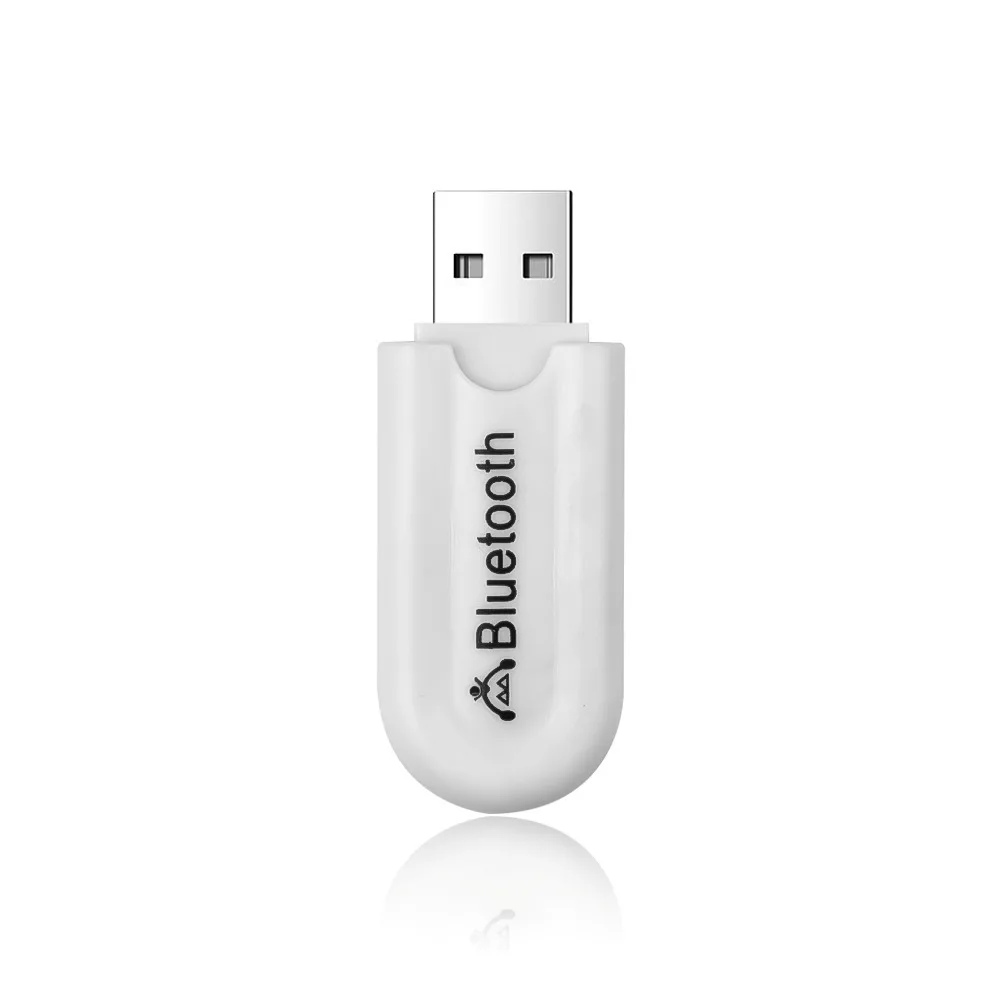 2 em 1 USB-A 3.5mm AUX Bluetooth 5.0 Receptor Conversor de Áudio Transmissor Adaptador Dongle Sem Fio Para Telefone Alto-falante Tablet PC TV
