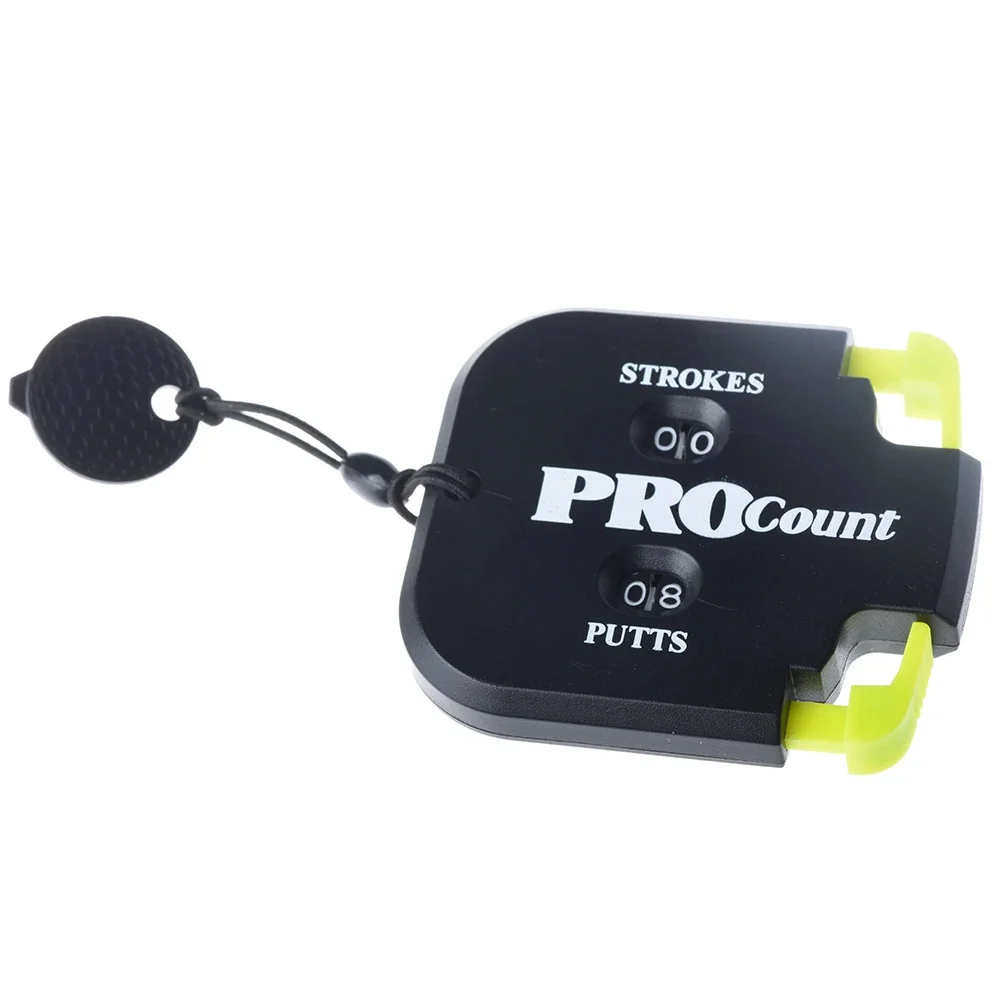 1Pcs Zeroable Mini Handy Golf Shot Count Stroke Putt Score Counter Two Digits Scoring Keeper With Key Chain Easy Return To Zero