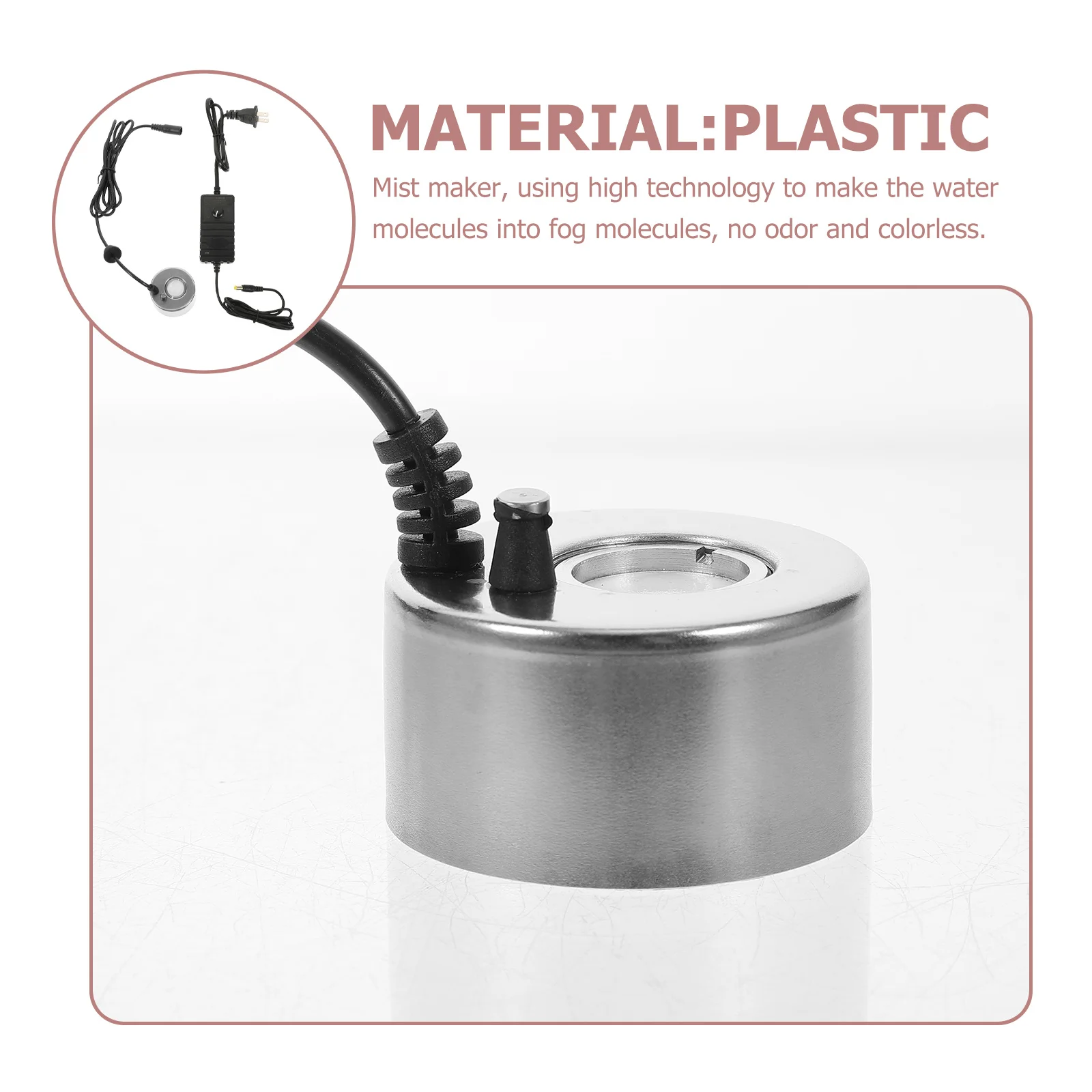 

Ультразвуковая машина для изготовления тумана для сада, пруда, аквариума, бонсай, рокарий, фонтан, двор, распылитель тумана, вилка стандарта США