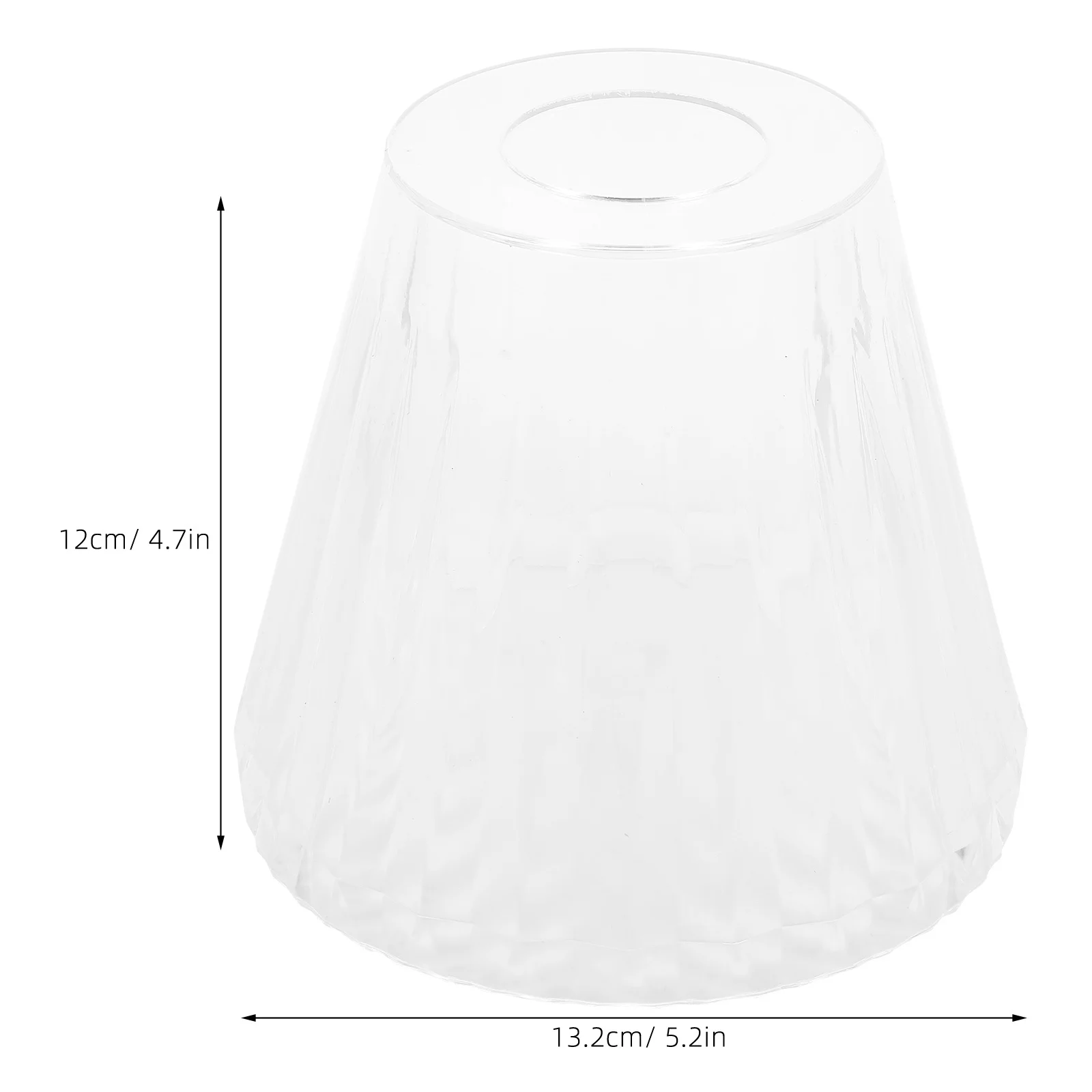 غطاء مصباح أكريليك غطاء بديل من البلاستيك الشفاف لمصباح طاولة أرضية المكتب وغرفة النوم وإكسسوارات إضاءة ديكوريّة الفندق #3