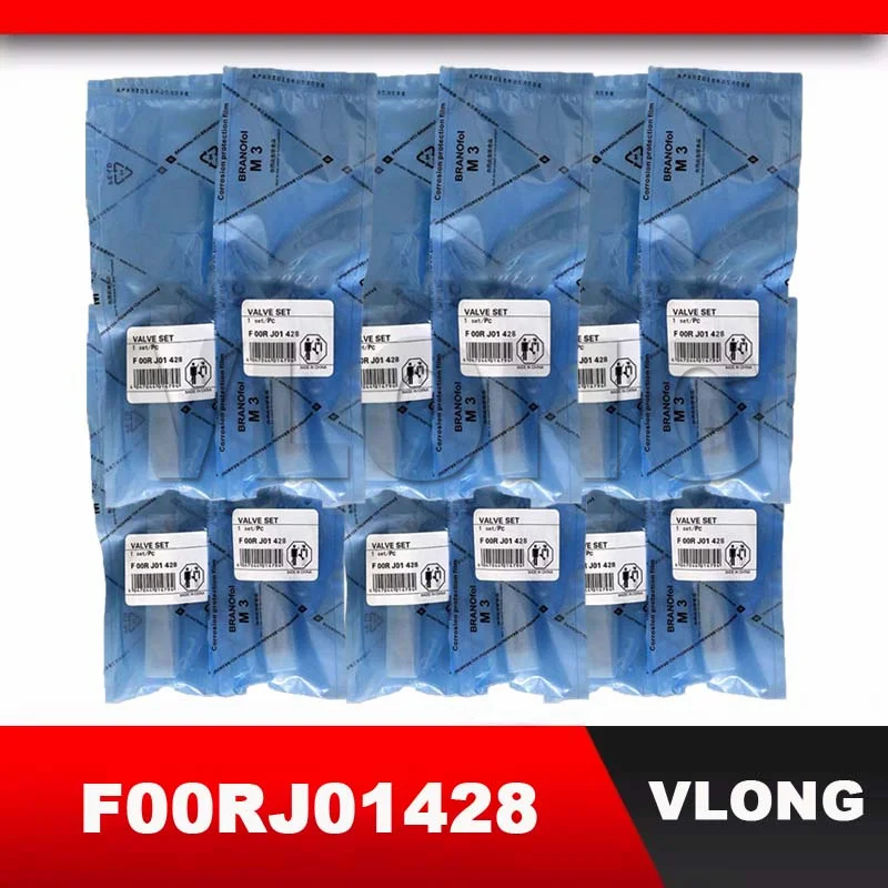 12PCS Common Rail Injector Control Valve F00RJ01428 For Bosch Injector 0445120048 0445120049 0445120090 FOORJ01428 F 00R J01 428