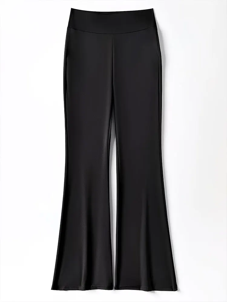 Damen High-Waist Yoga-Hose – Vielseitige, bequeme Schlaghose für Alltag, Freizeit, Radfahren, Fitness und Sport