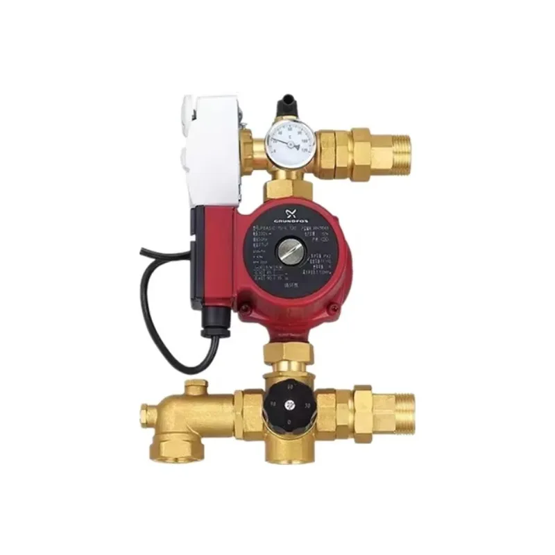 

Wholesale Mixed Water System Water Separator Underfloor Heating Water-Mixing Center