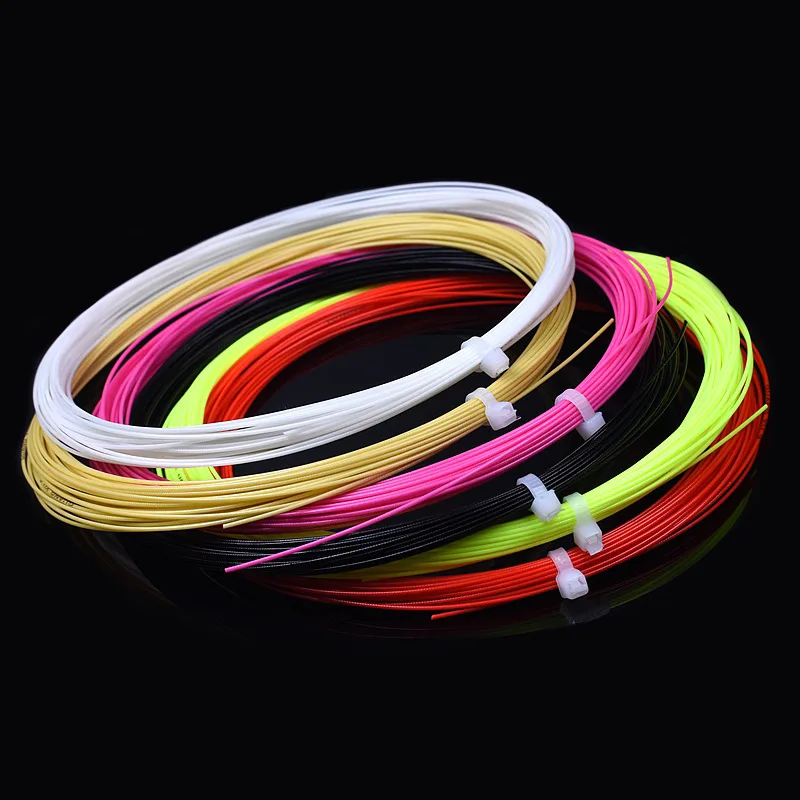 

High Quality High Elasticity Badminton Strings Batting Sound Durable Badminton Strings 30 Pounds Badminton Racket Accessories