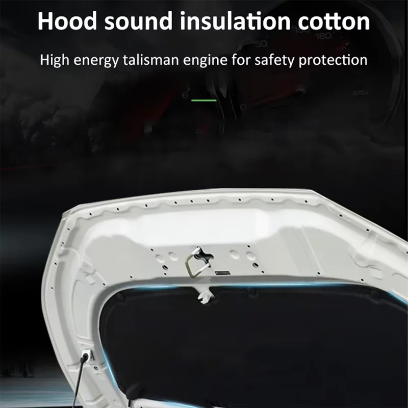 Car Hood Insulation Pad for Ford Mondeo Mk4 CD345 2007~2014 2009 Engine Cover Liner Cotton Soundproof Heat Mat Part Accessories - view 6