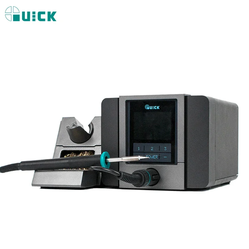 QUICK TS1200A Intelligent Touch Lead-free Soldering Station Electric Iron 120W Anti-static Soldering Iron Soldering Station