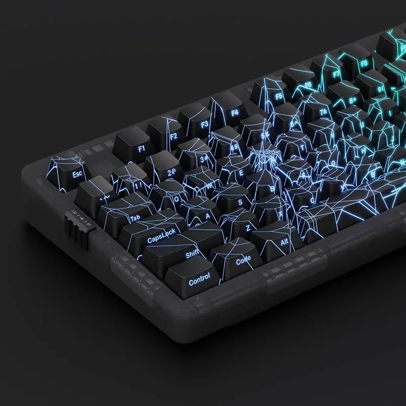 ZORNHER Zuohe ZH980 スパイダーウェブメカニカルキーボード 3 モード